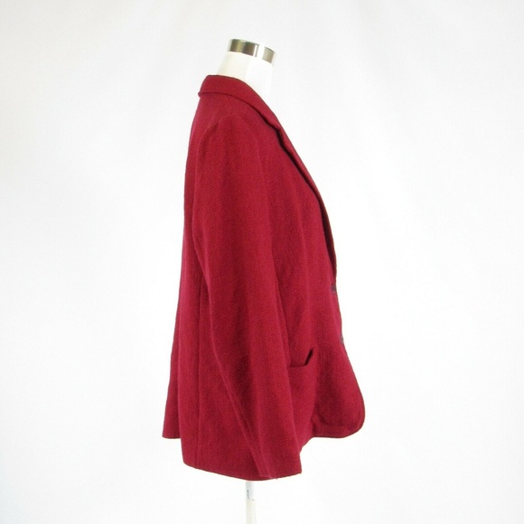 J. Jill rose red long sleeve jacket L - Picture 5 of 8